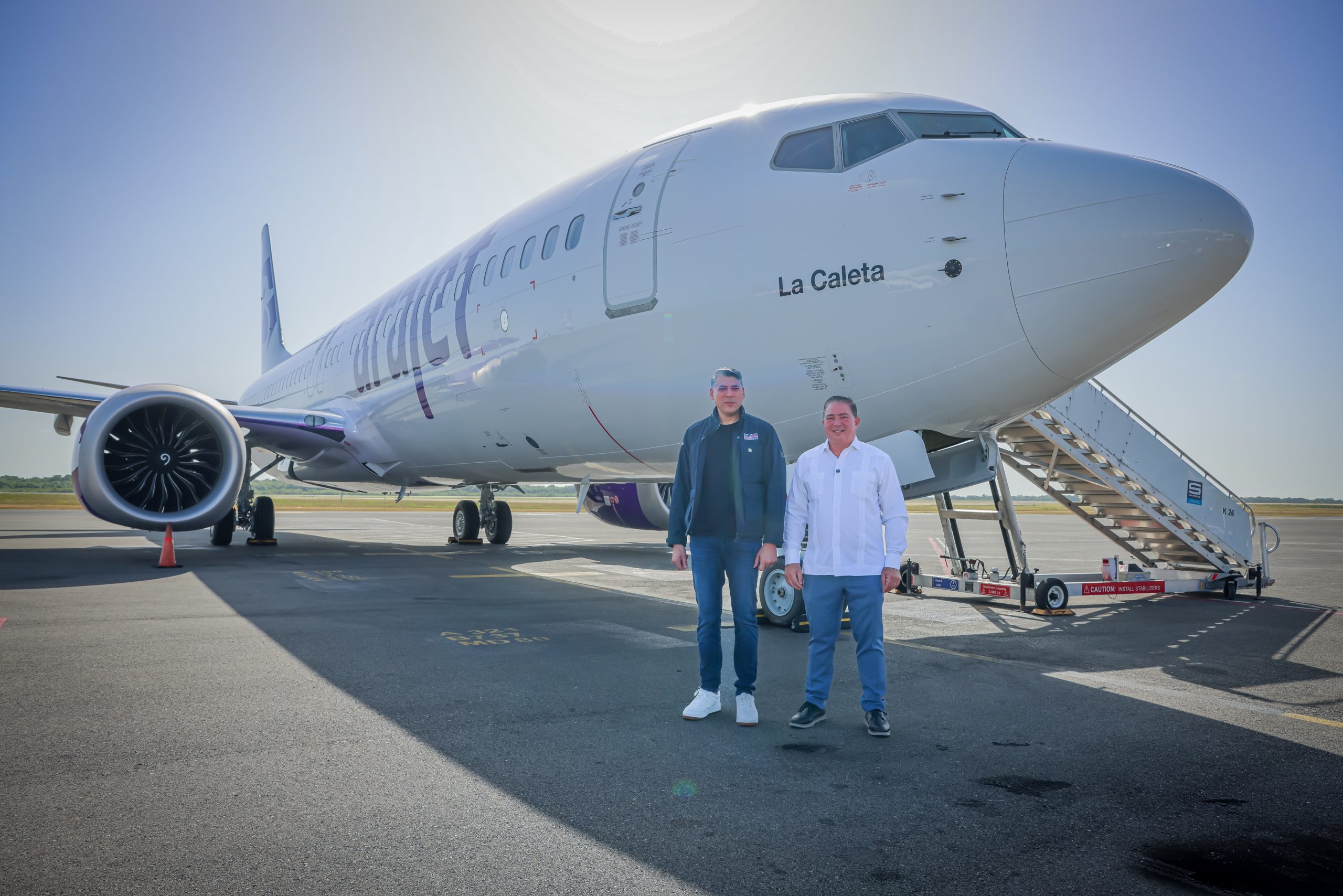 Arajet recibe su aeronave número 12 “La Caleta”