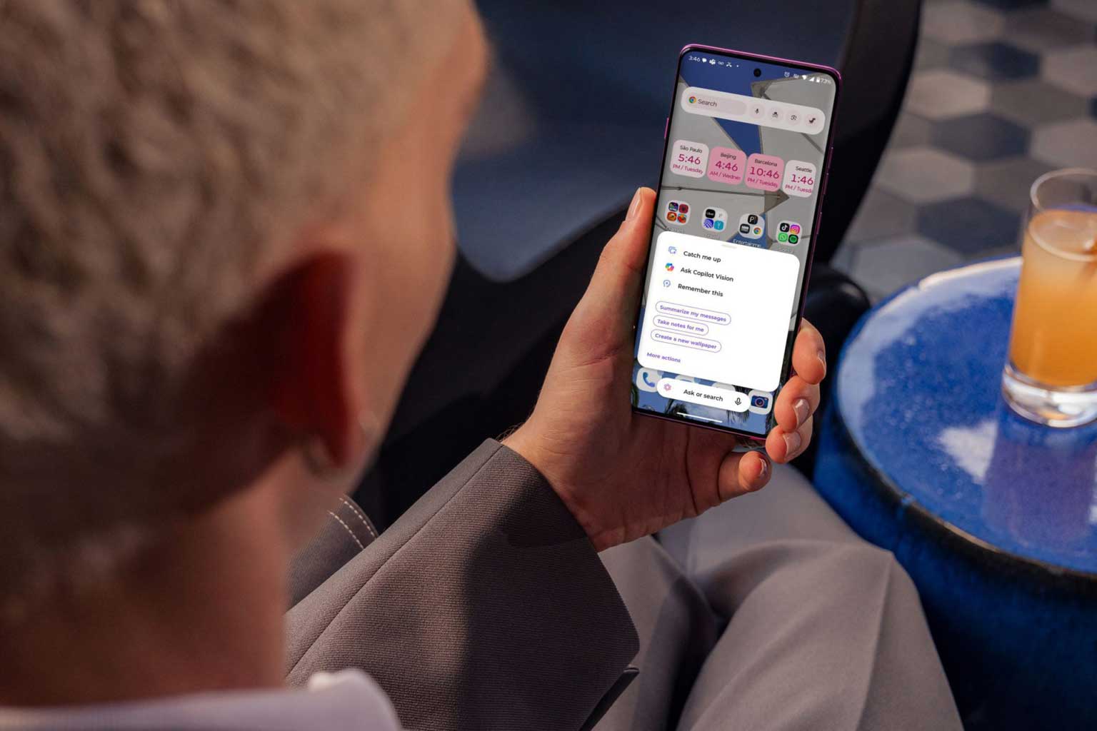Motorola presenta Microsoft Copilot Vision integrado