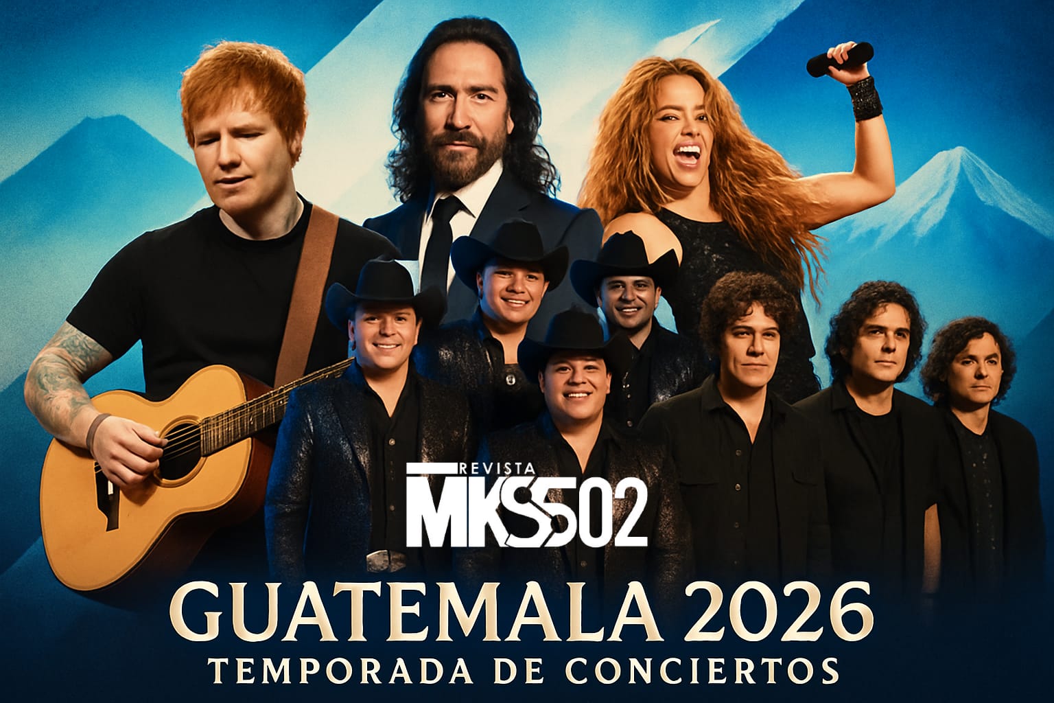 Guatemala se Consolida como Capital Musical de Centroamérica con una Agenda de Conciertos Histórica para 2026